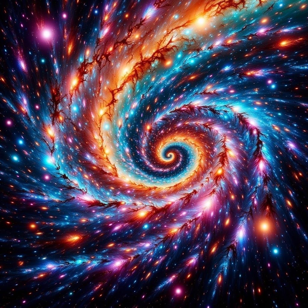 Epic Spaceship Battle in a Sci-Fi Universe