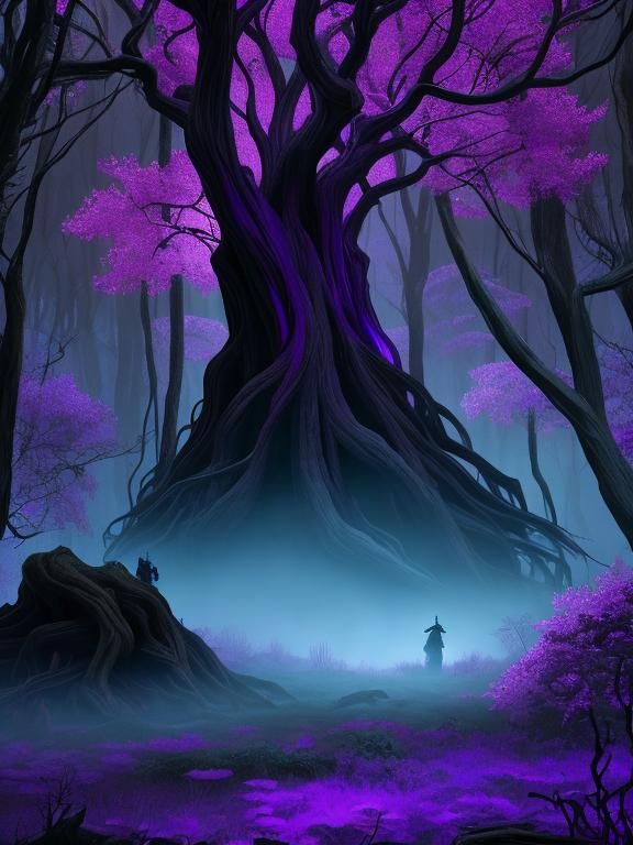 Mystical Forest Gathering: Fauvist Dark Fae