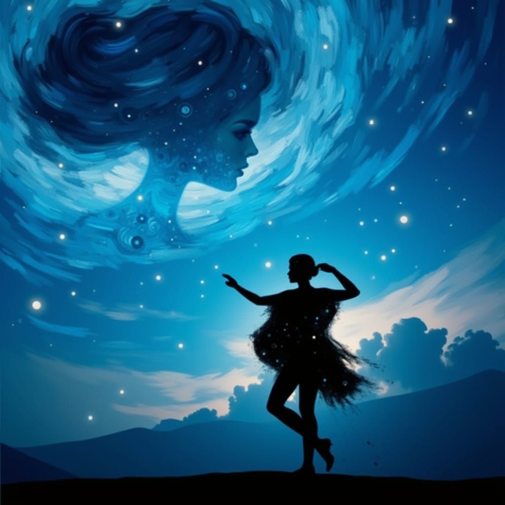 Surreal Desert Goddess in Ethereal Dreamscapes