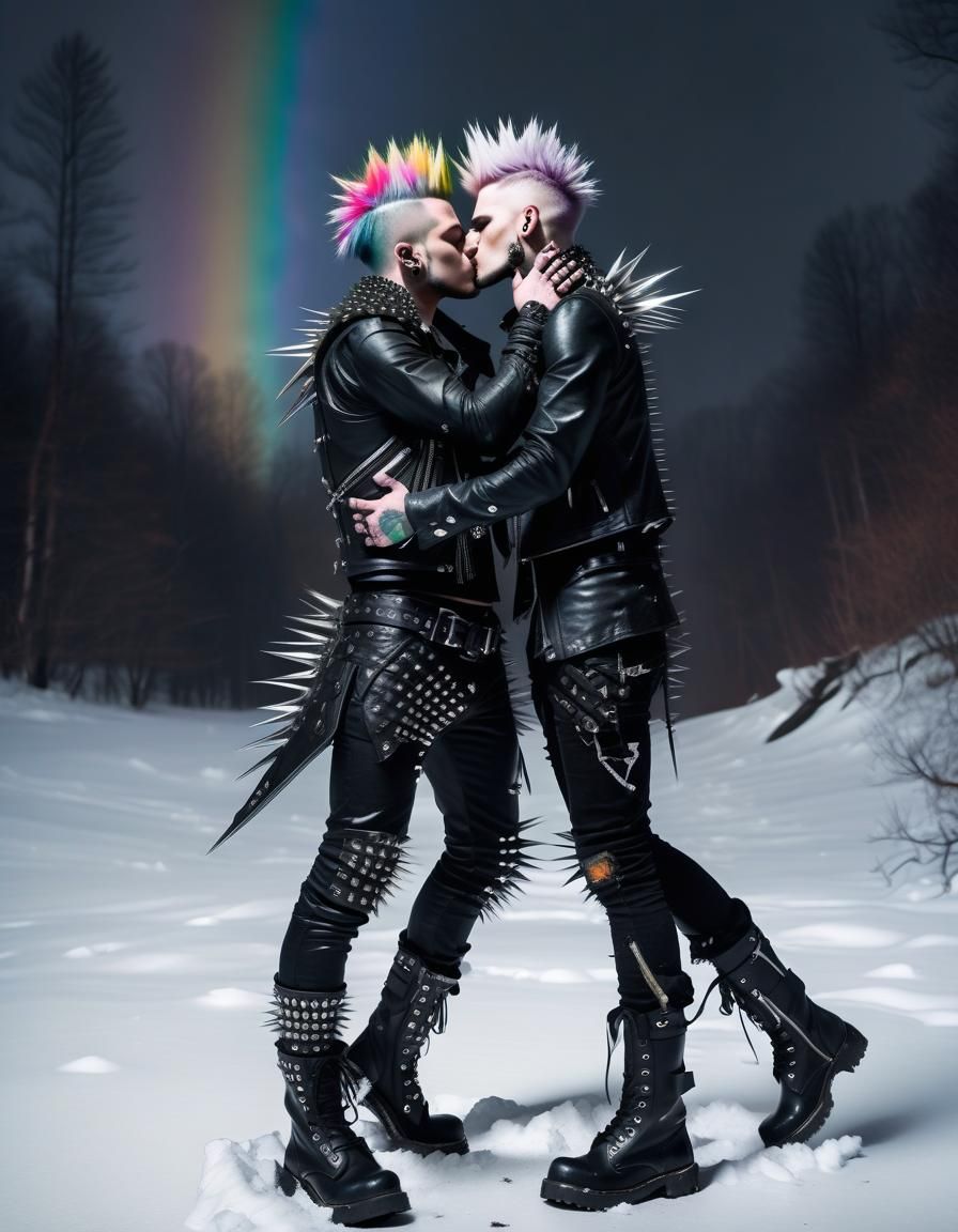 Punk Romance: A Snowy Embrace