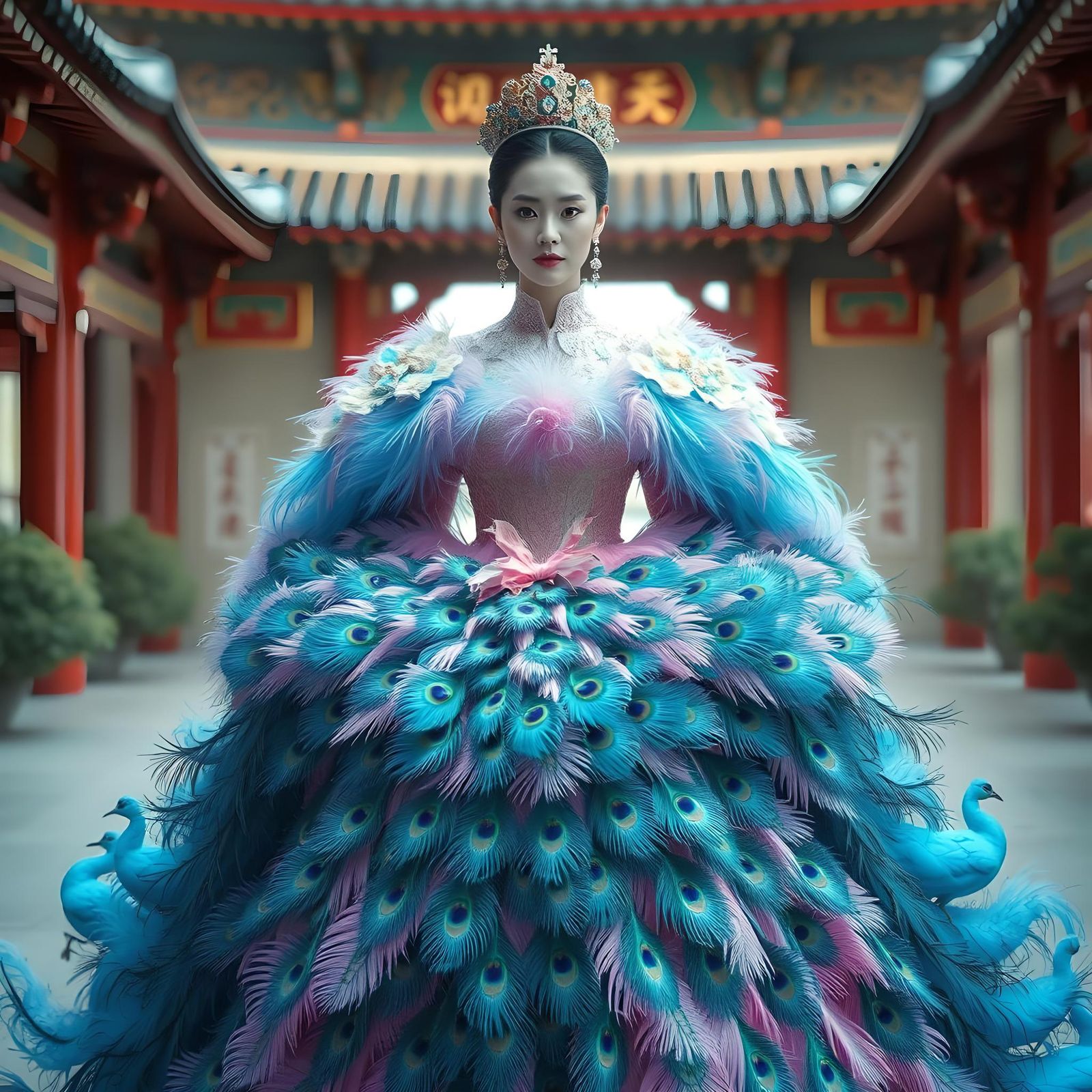 Peacock Queen