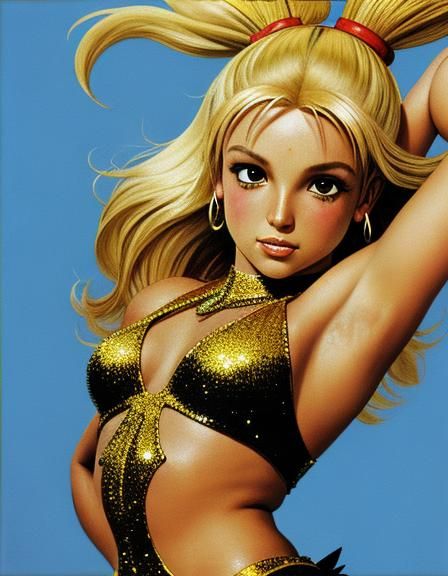 Britney Spears in Rio carnival