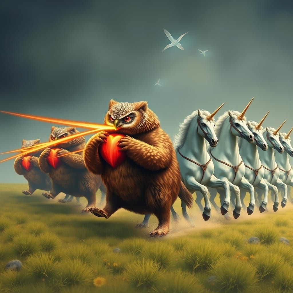 Bizarre Surrealism of Interspecies Warfare