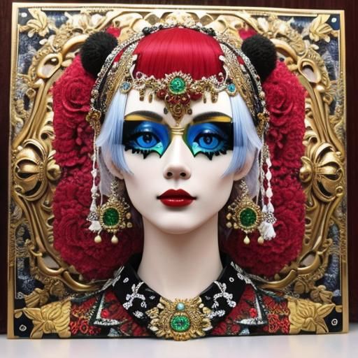 Detailed 3D Rendering in Vibrant Colors