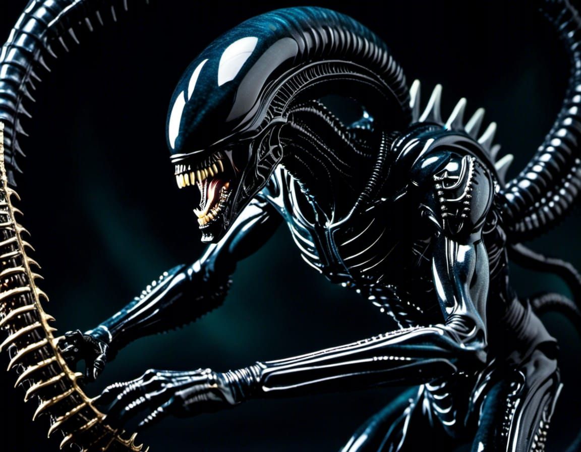 shiny xenomorph