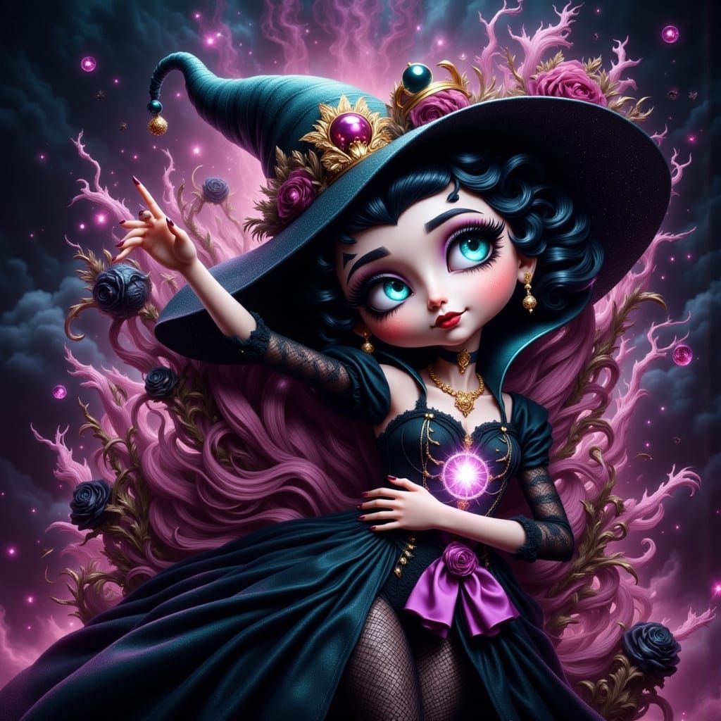 Bewitched Betty Boop