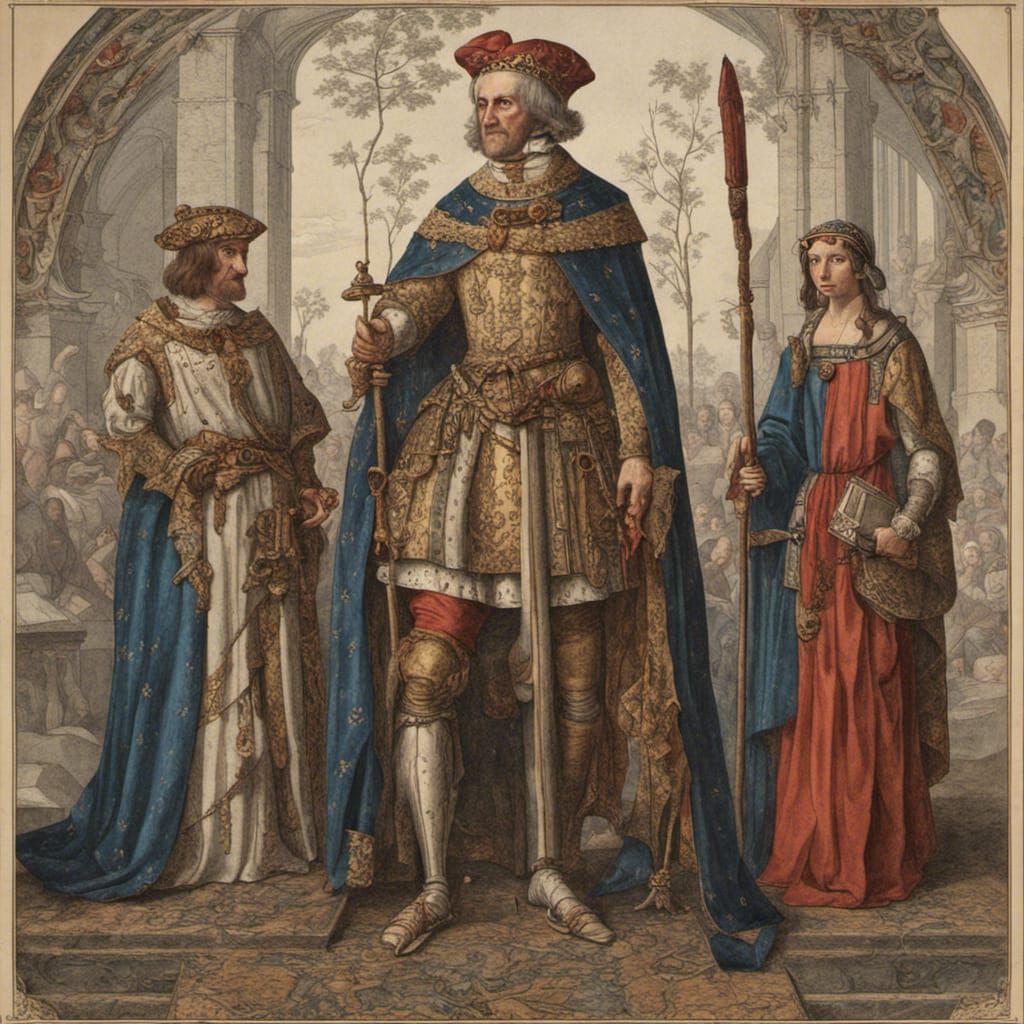 Medieval American Despot: Highly Detailed Image