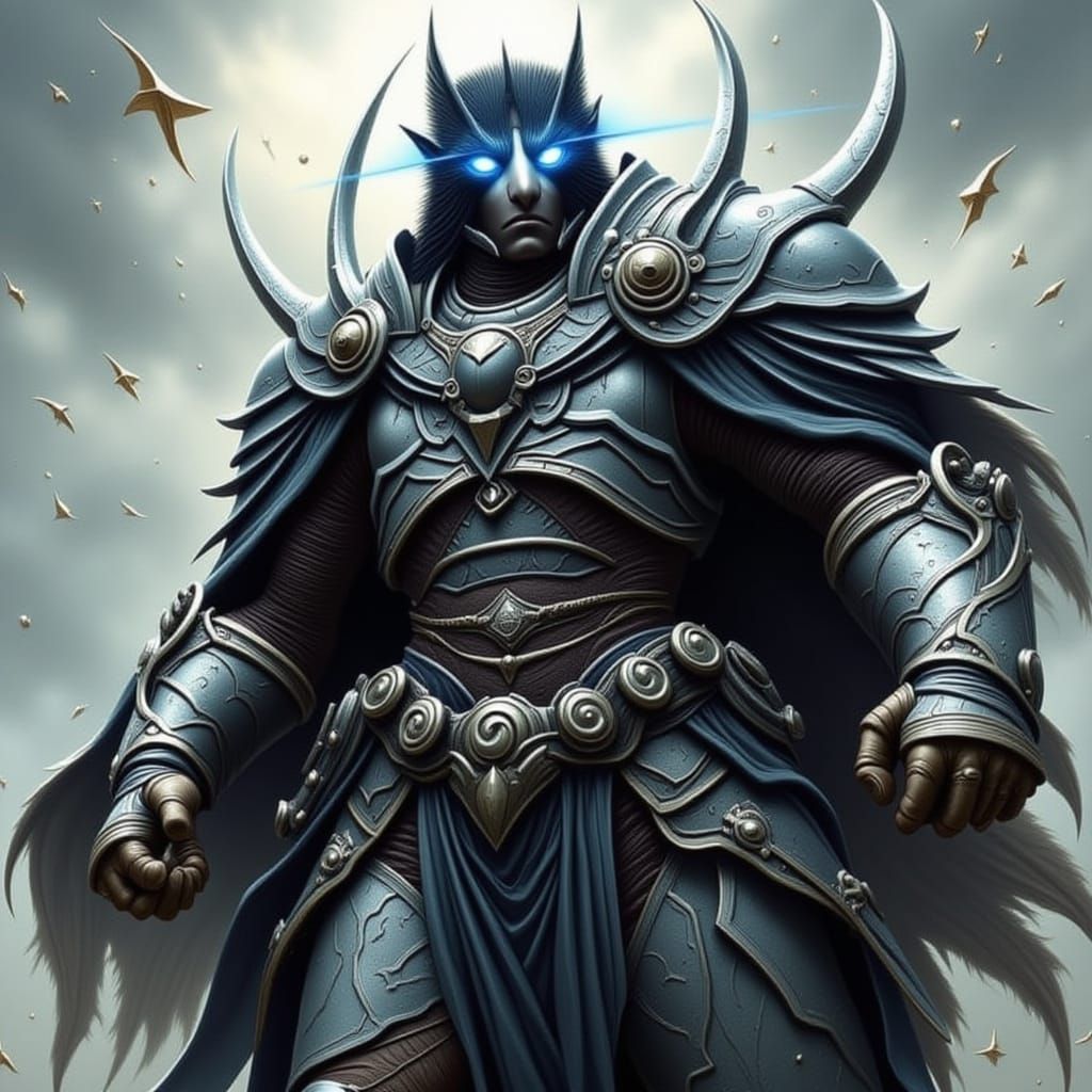 Stylized Warrior Portrait