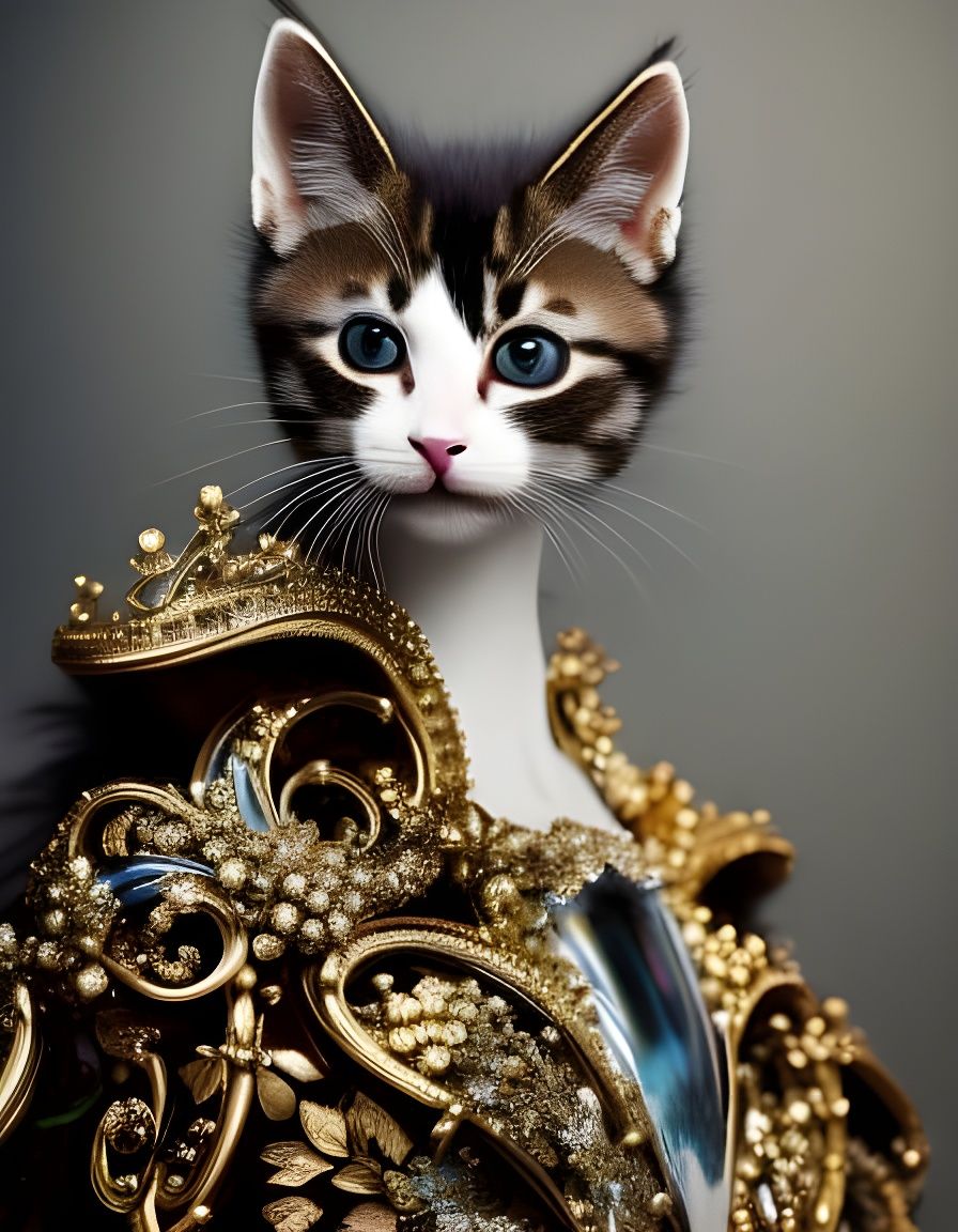 Sir Mew-Mew, kitten knight