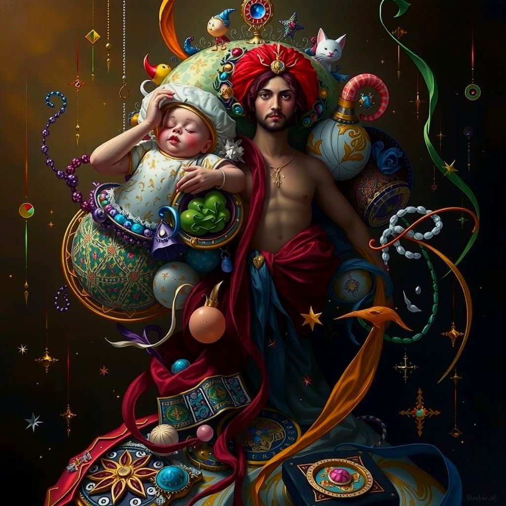 Allegorical Masterpiece of Beauty and Truth