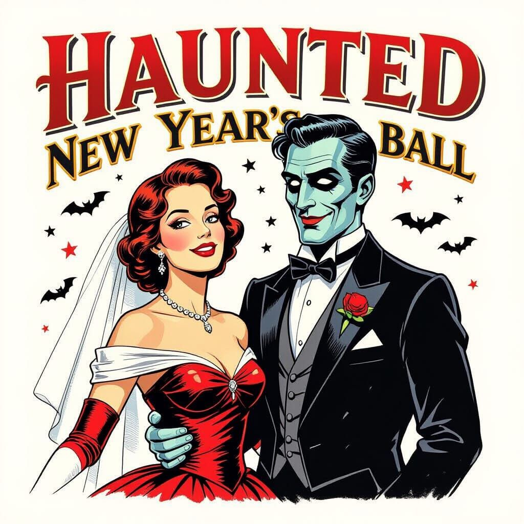 Haunted New Year's Ball Celebration