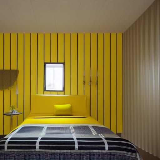 Infinite Yellow Wallpaper Rooms