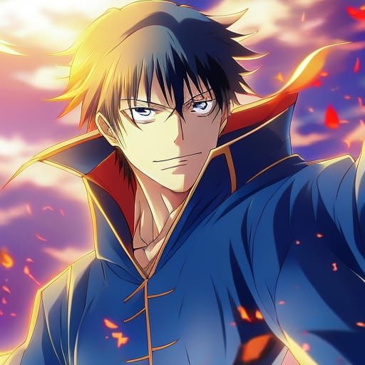 Anime Character in 4K, Clear Anime Art Style