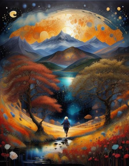 <lora:MILLENNIUMSDv1point5:1.0> 8M 
ALMOST 😆 A WOMAN SITTIN...