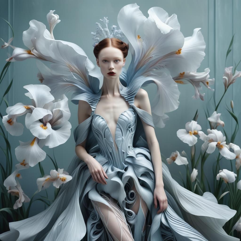 Surreal Fashion Design: Ethereal Avant-Garde Style
