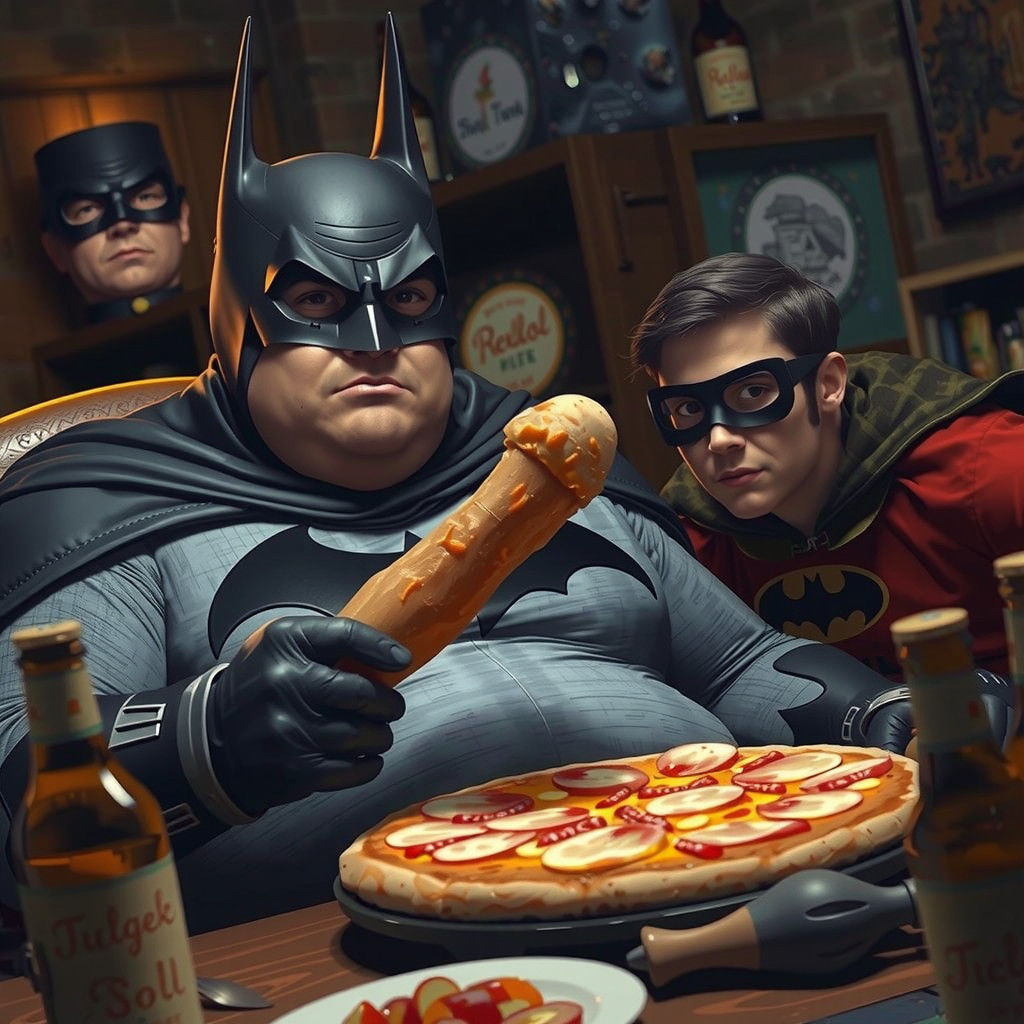 Quick, get the Bat-lube Robin!