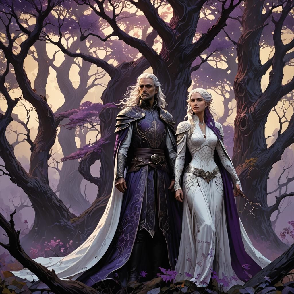 Viserys and Aemma Targaryen