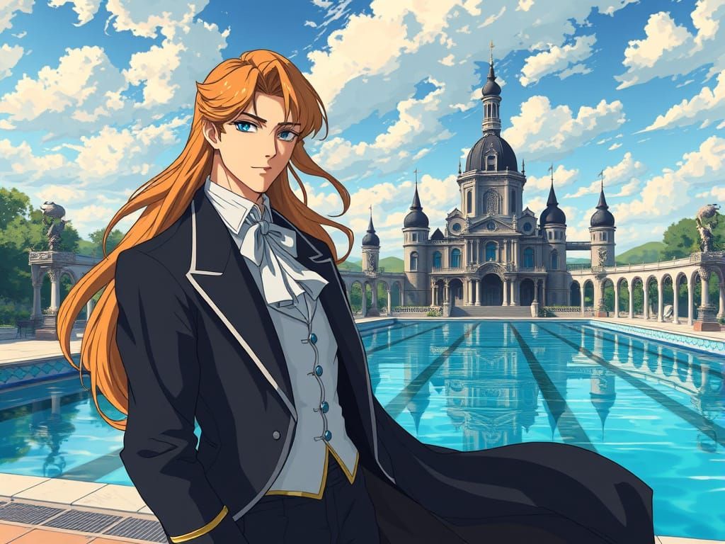 Victorian prince (vintage anime)
