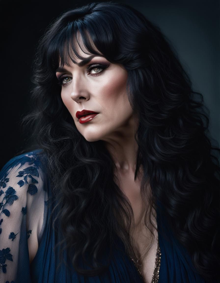 Alluring Portrait in Cinematic Realistic Photography