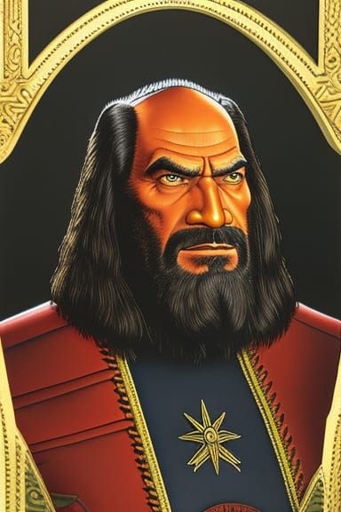 FAIL: "Worf the Klingon" concept art by Martin Rowson and by...