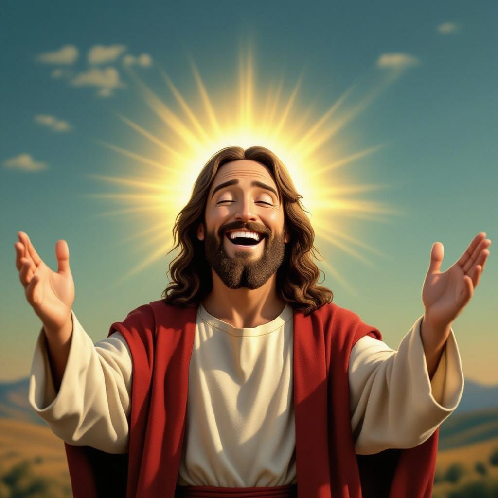 Jesus Welcomes Souls to Heaven