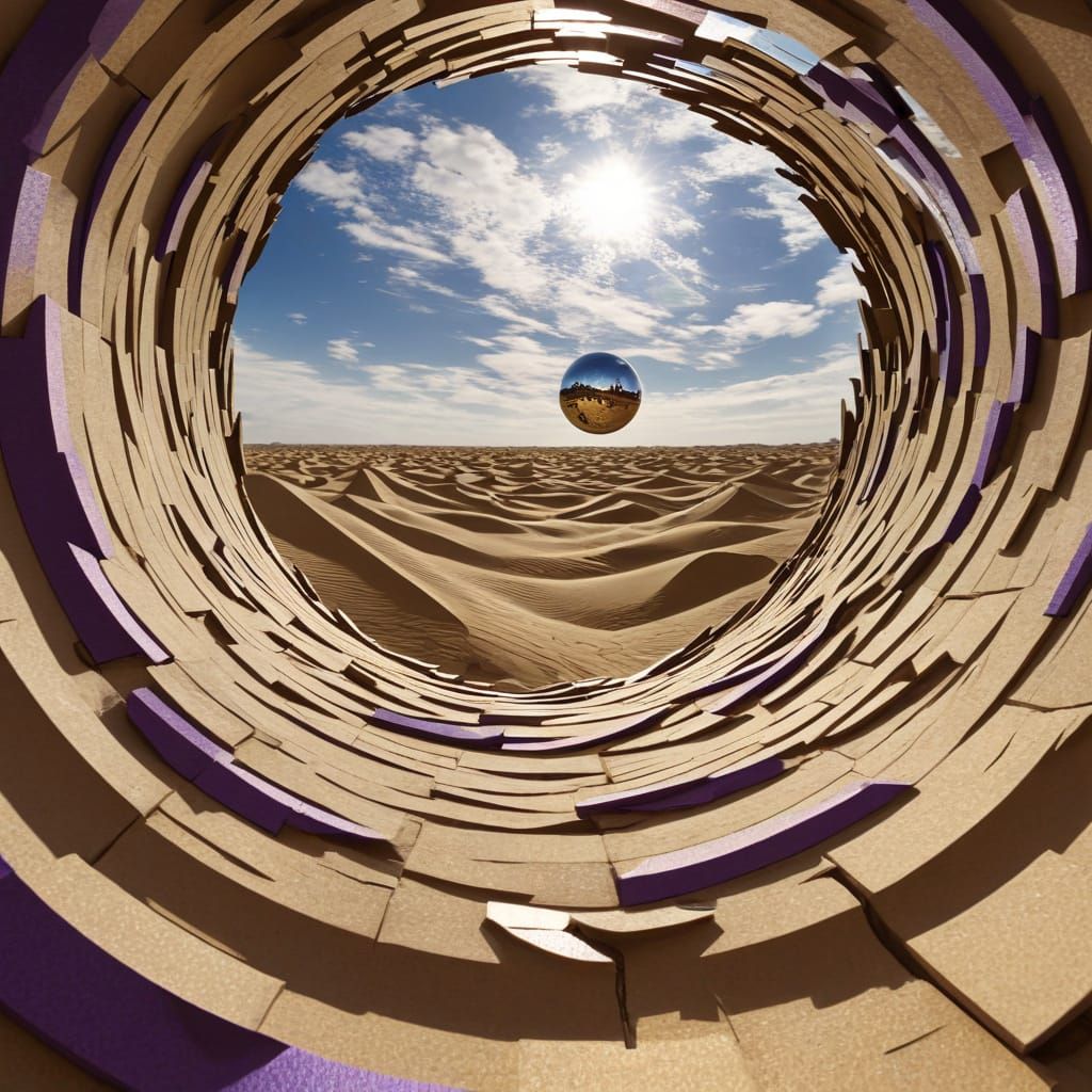 Surreal Fragmented Reality in a Duality of Perception