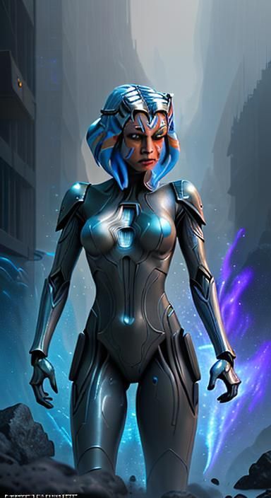 Ahsoka as the Fantastic Four: Sci-Fi Fantasy