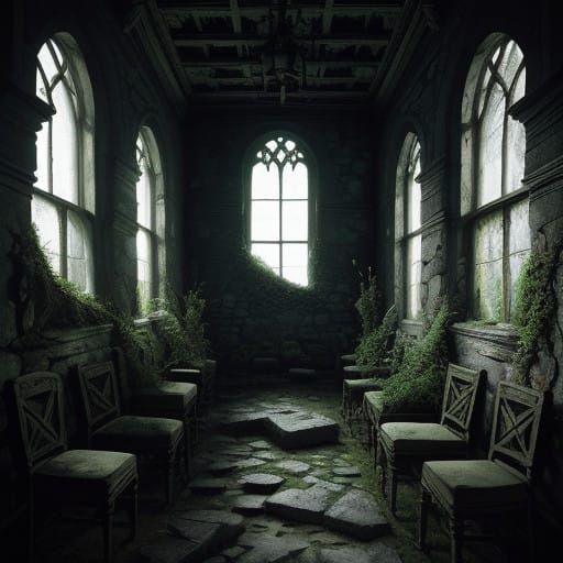 Abandoned Mansion Haunted by a Mischief-Making Poltergeist