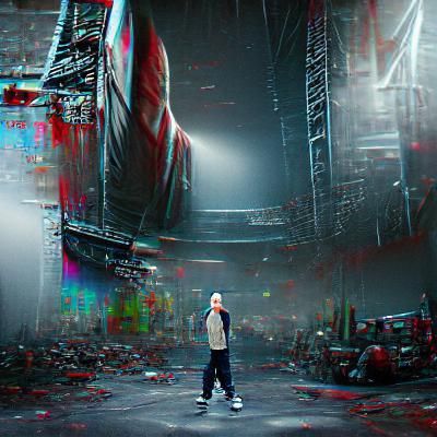 Eminem 8K 3D Concept Art Rendering