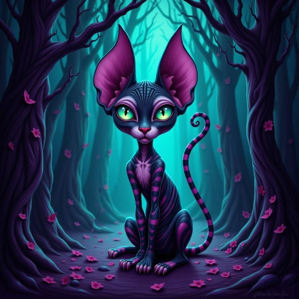 The Cheshire Sphynx Who Respected Boundaries (By Ignoring Them Completely) 🌀