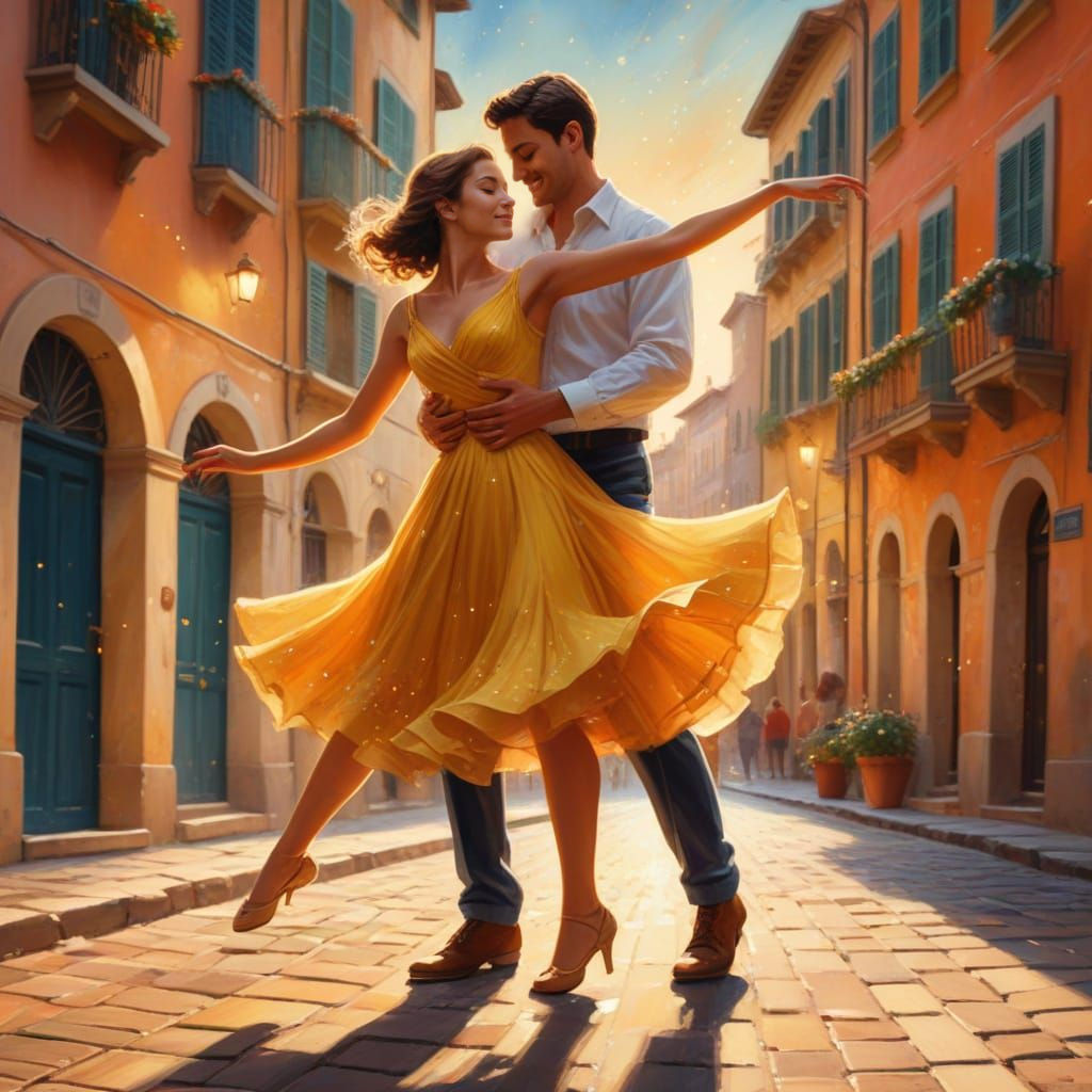 Dancing on Clouds in Old Napoli, That's Amore