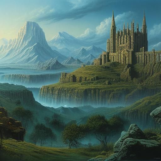 Detailed Matte Painting for 30th Anniversary