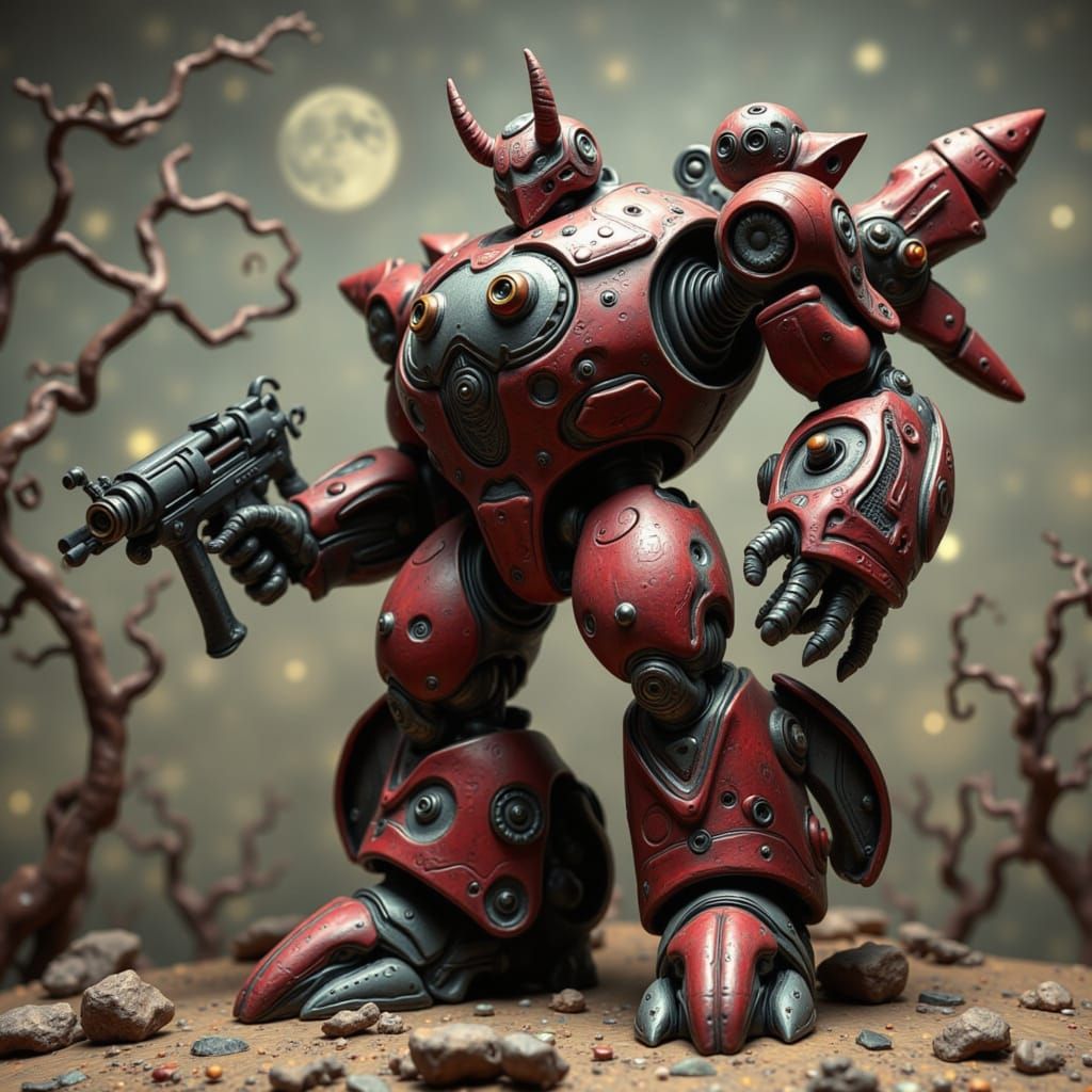 Wicked Transformer with Laser Rifle