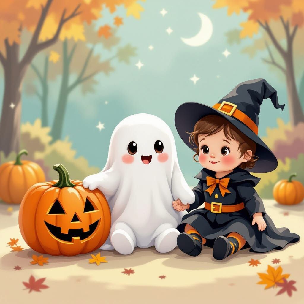 Adorable Baby Halloween Costumes in Storybook Style