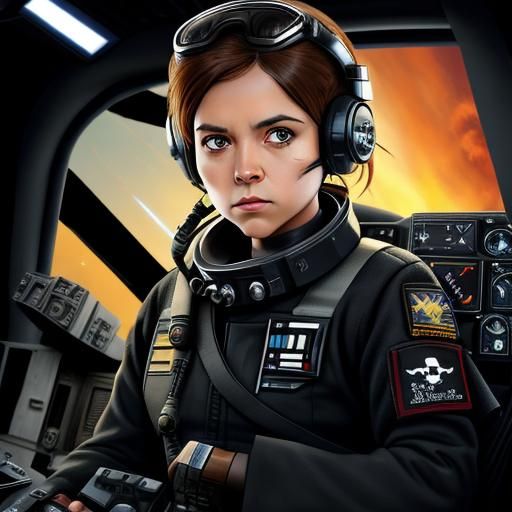 TIE Fighter Pilot Witnesses Nuclear Explosion