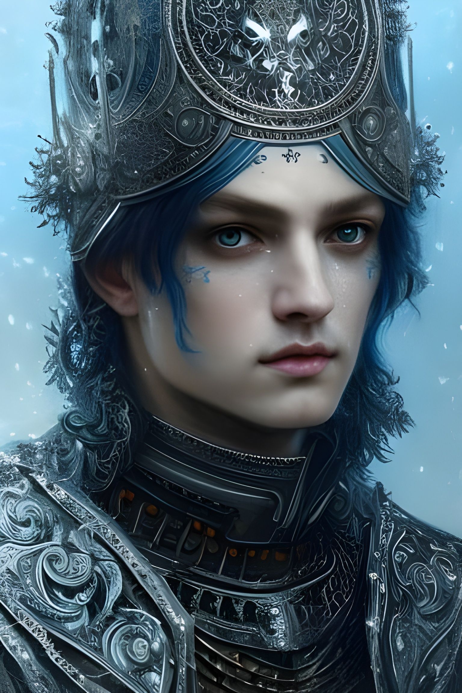 Young King of the frozen regions