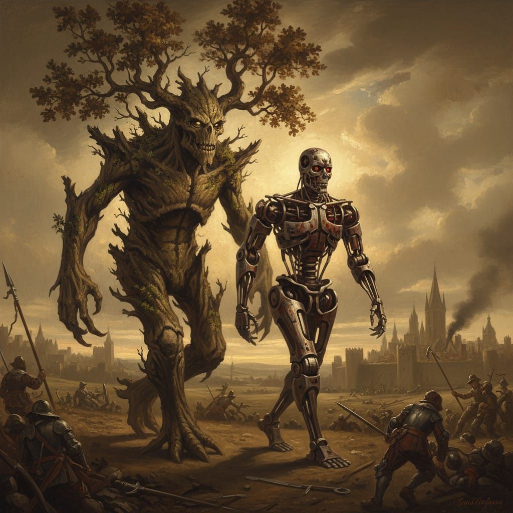 Tree Ent and Terminator March to Battle in Dutch Golden Age ...