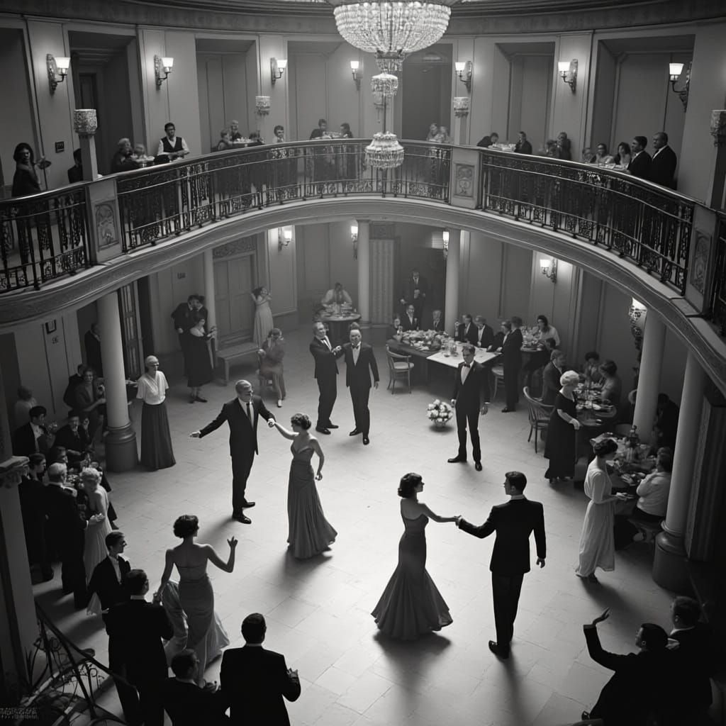1930s Palace Hotel Ballroom, San Francisco, Art Deco Eleganc...