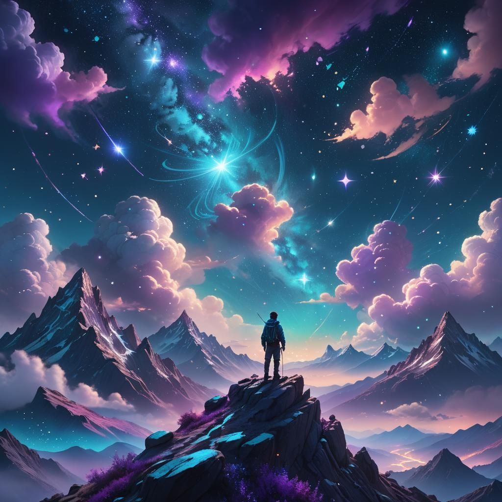 Artist Paints the Night Sky: Fantasy Concept Art