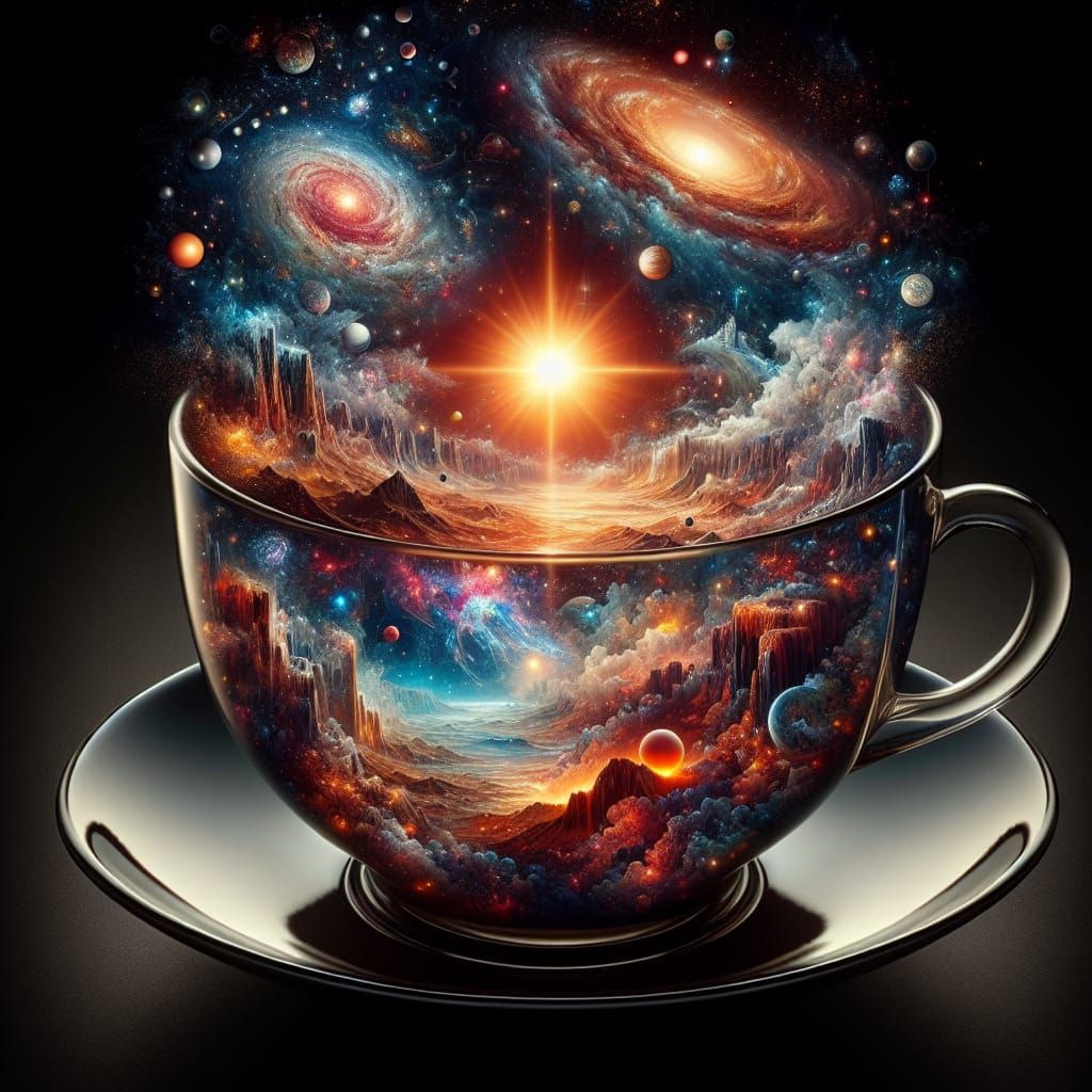 Universe in a Teacup: Hypermaximalist Galaxy
