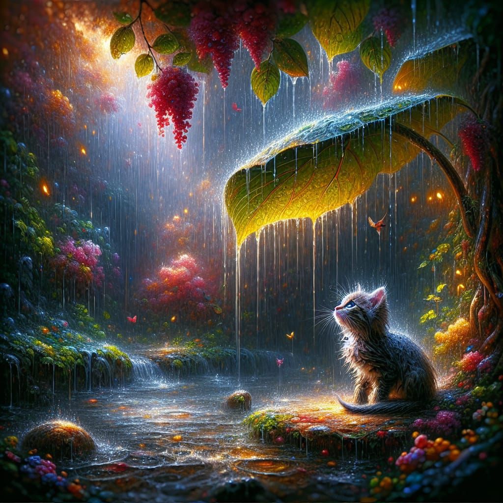 Whimsical Rainy Day Refuge