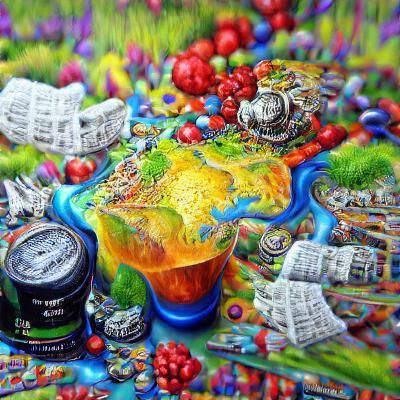 Detailed World Map Illustrating Global Geography