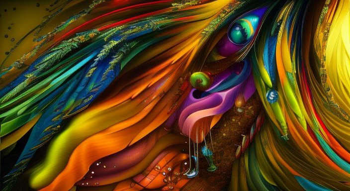 Epic Emotional Music in Hyperdetailed Photorealistic Style