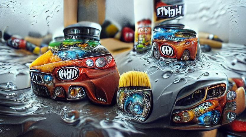 Mighty Car in Detailed 8K 3D Render