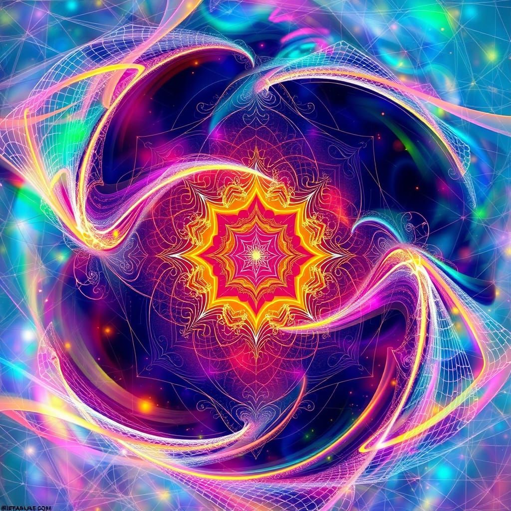 Luminous Cosmic Portal in Sacred Geometry
