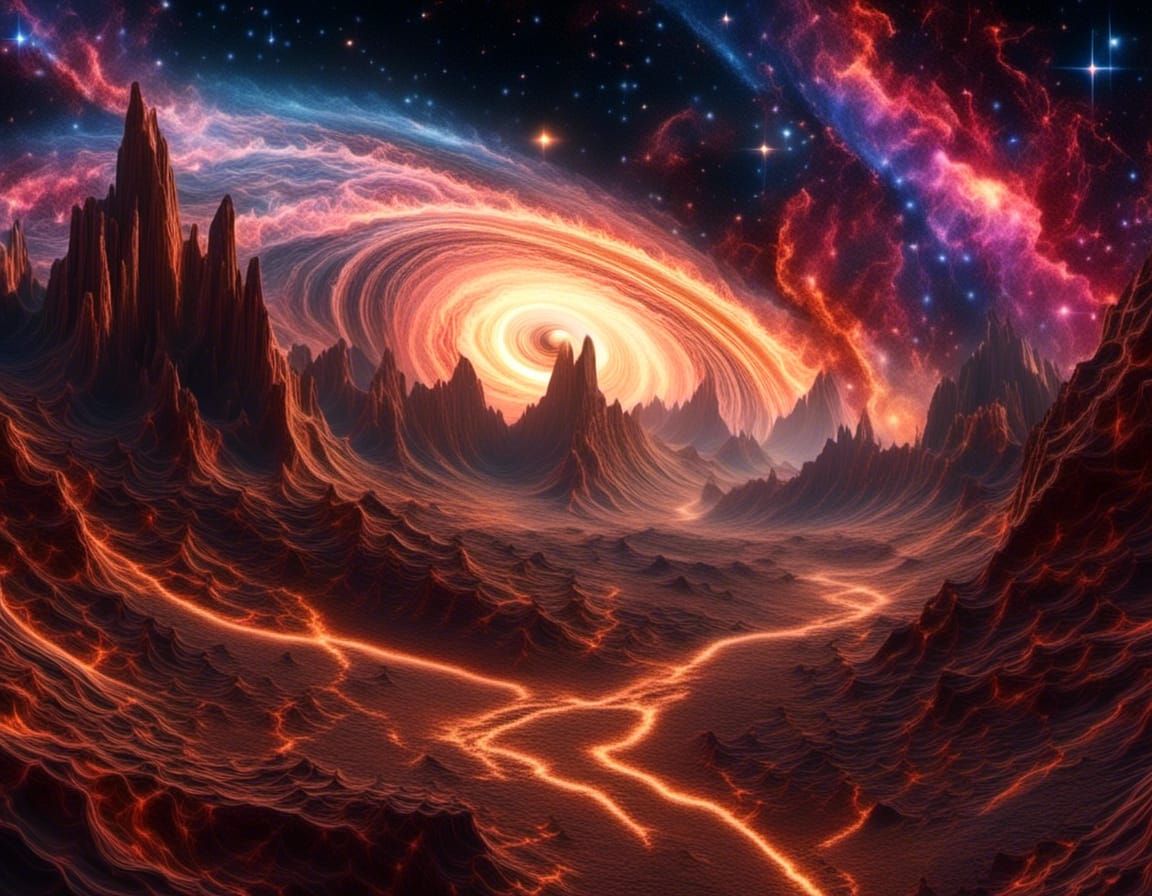 Space Desert Ghost Town Ruins in Unreal Engine