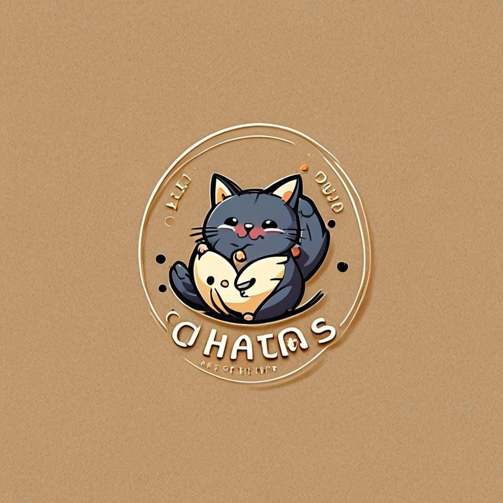 Cute Anime Logo for Online Store Design