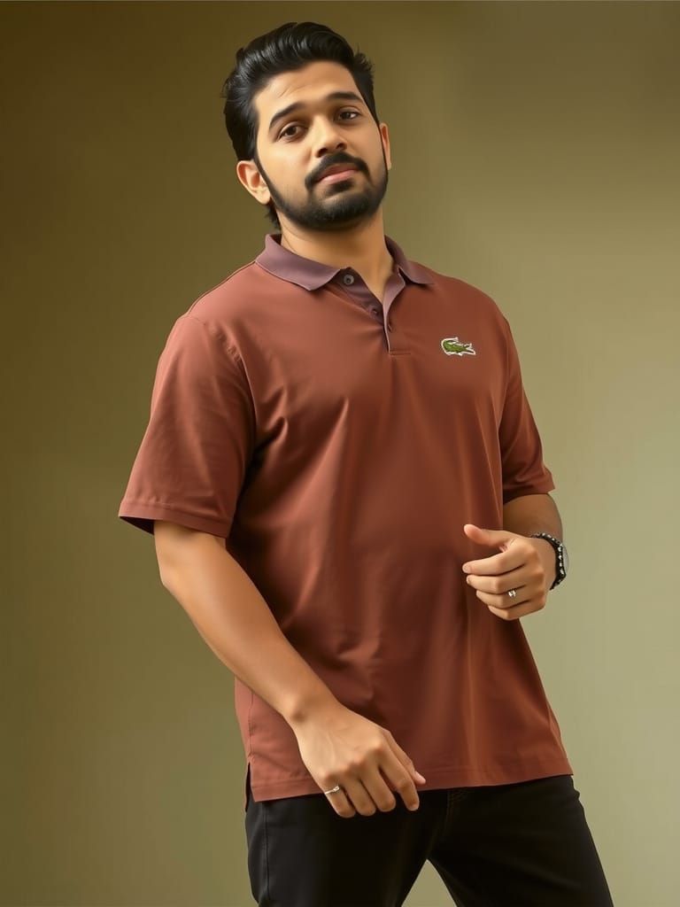 Dapper Bangladeshi Gentleman in Lavender Polo