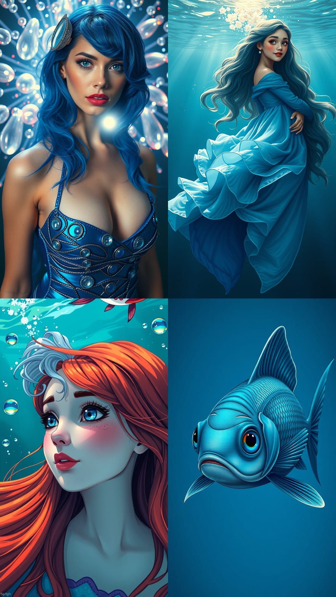 Girl Transforms into a Shark