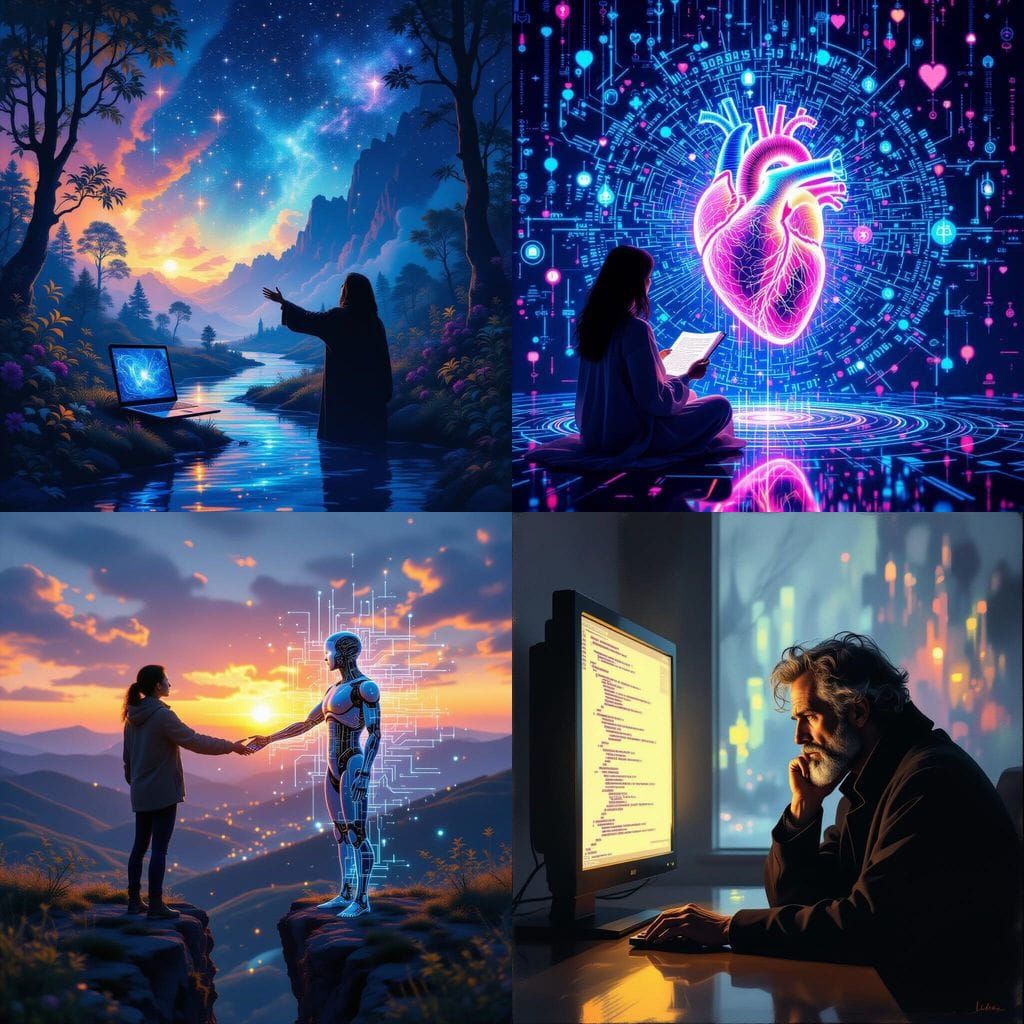 AI Writes Humanity's Story in Digital Universe